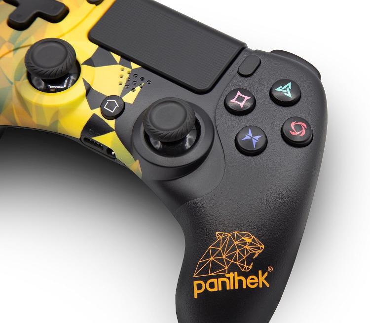 Panthek Controller Ps4 Ps3 Pc Windows Gamepad Wired Dual Vibration Gaming