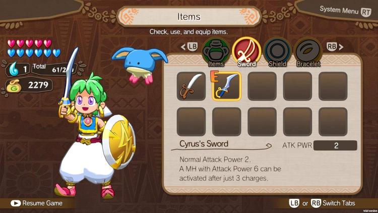 Wonder Boy: Asha In Monster World PS4 PlayStation 4 Game Sealed EU