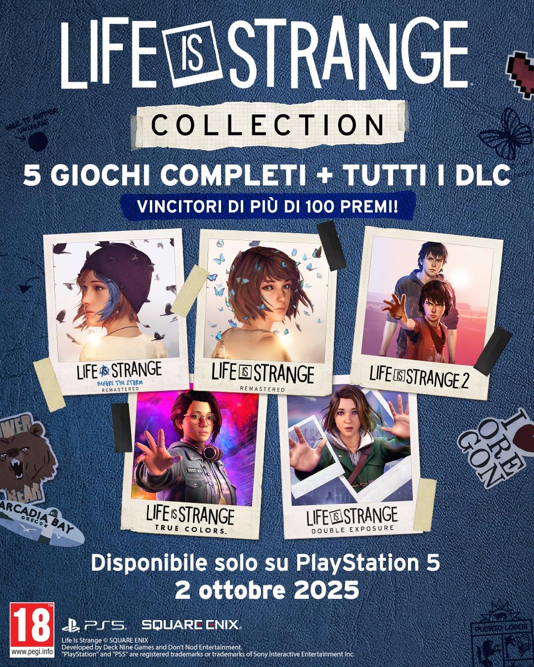 Life Is Strange Collection Ps5 Gioco Italiano Playstation 5 Nuovo Collezione Pal