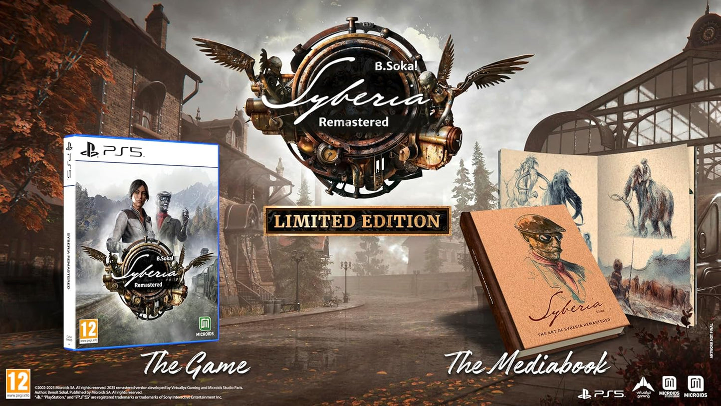 Syberia Remastered - Limited Edition Ps5 Gioco Italiano Nuovo Sigillato
