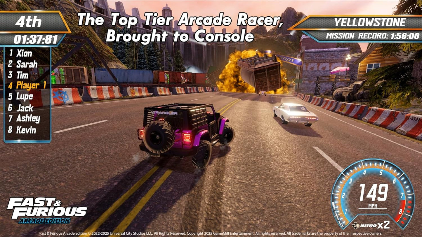 Fast & Furious Arcade Ps5 Gioco Corse Italiano Playstation 5 Nuovo Sigillato