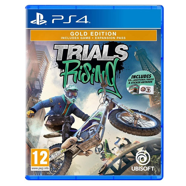 Trials Rising - Gold Edition PS4 Video Game PlayStation 4 Italian Limited New