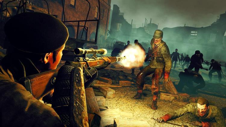 Zombie Army Trilogy Nintendo Switch Gioco Italiano Videogioco Sniper Elite Nuovo