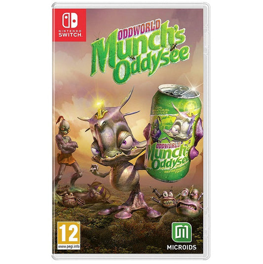 Oddworld Munch Odyssey Nintendo Switch Italian Game Eu New Abe Odyssey