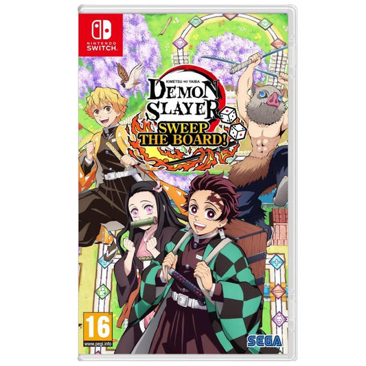Demon Slayer Sweep The Board! Nintendo Switch Italian Game New Sealed