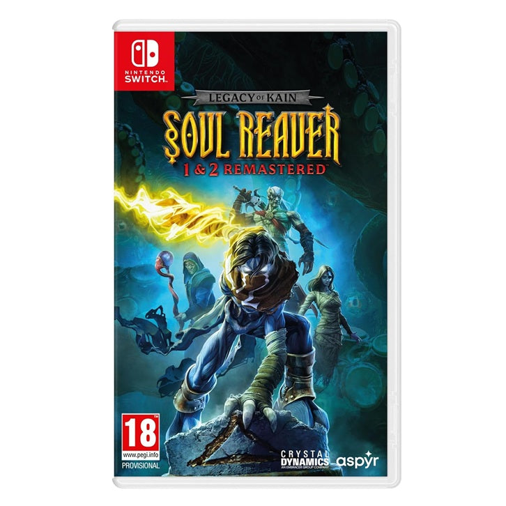 Legacy of Kain Soul Reaver 1&2 Remaster Standard Edition Nintendo Switch ITA