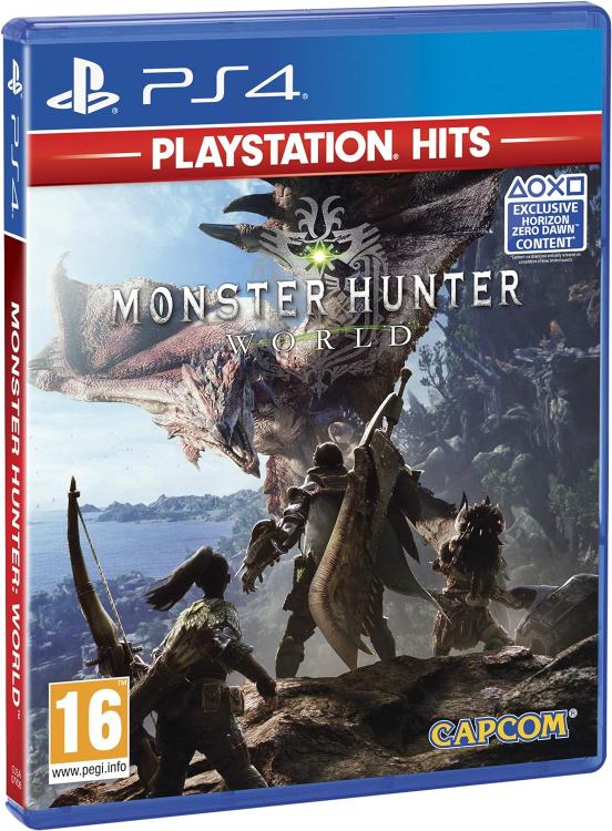 MONSTER HUNTER WORLD PS4 ITALIAN VIDEO GAME PLAYSTATION 4 NEW EU SEALED