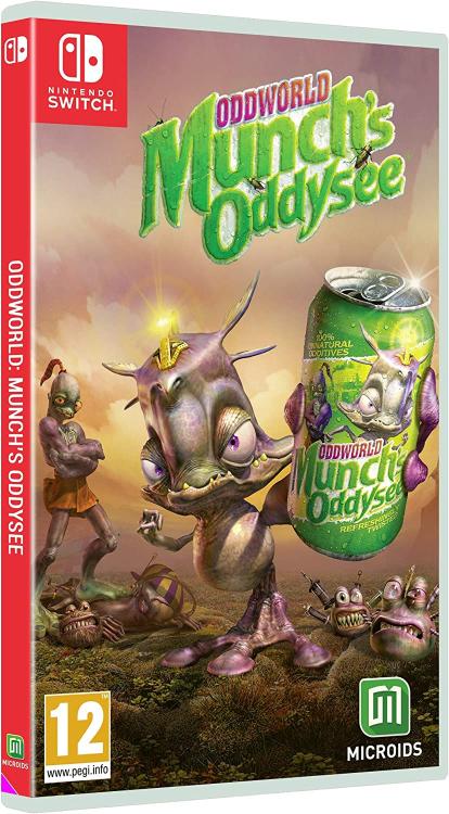 Oddworld Munch Odyssey Nintendo Switch Gioco Italiano Eu Nuovo Abe Odissey