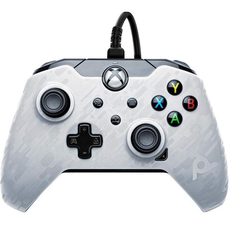 CONTROLLER PDP XBOX SERIES X / XBOX ONE UFFICIALE PAD WIRED JOYPAD WHITE CAMO