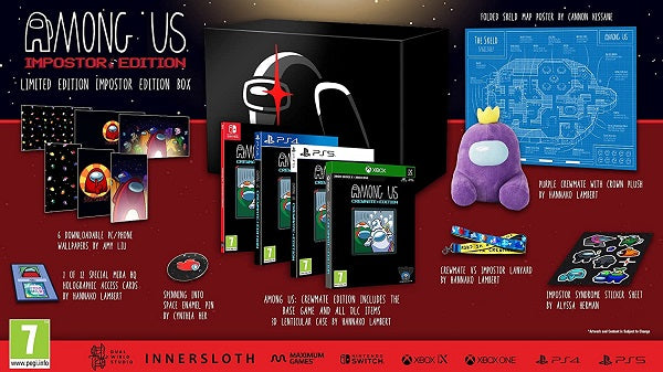 AMONG US IMPOSTOR EDITION LIMITED EDITION PS5 VIDEOGIOCO PLAYSTATION 5 ITALIANO