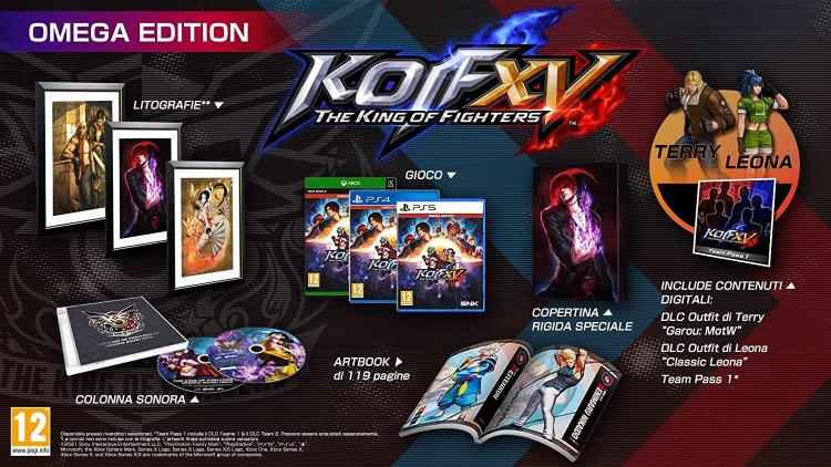 The King Of Fighters Xv Omega Collector'S Edition Ps4 Gioco Play Station 4 Nuovo
