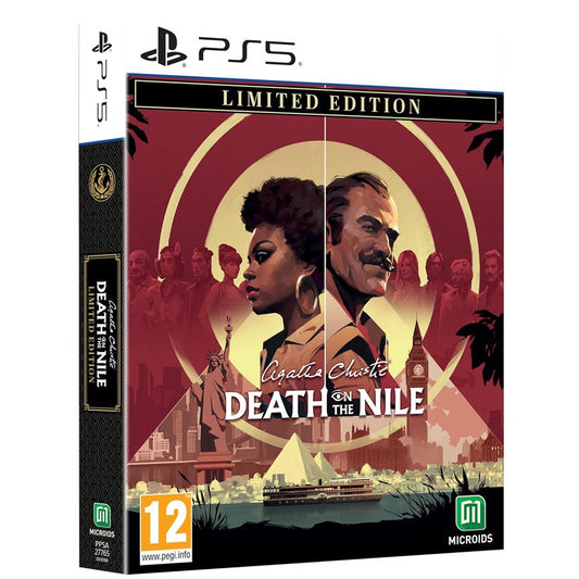 Agatha Christie - Death On The Nile Limited Edition PS5 Video Game Ita New