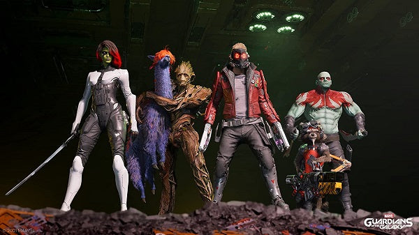 Marvel's Guardians Of The Galaxy Cosmic Deluxe Edition PS4 Italian Video Game