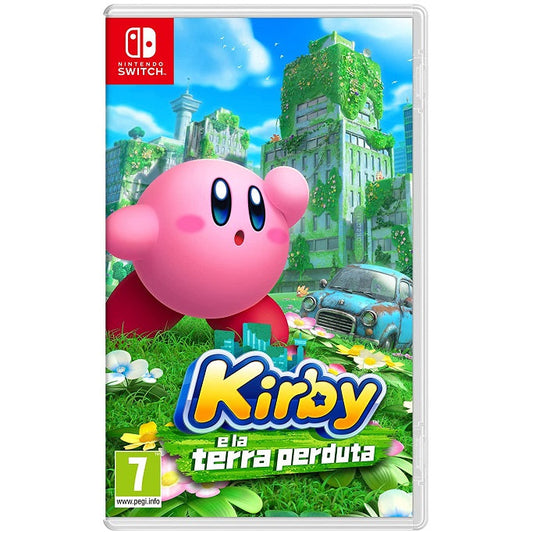 Kirby and the Forgotten Land Nintendo Switch Video Game Italian Sealed Game