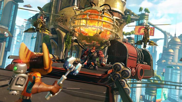 Ratchet & Clank PS4 PlayStation 4 Video Game Italian First Print No Hits