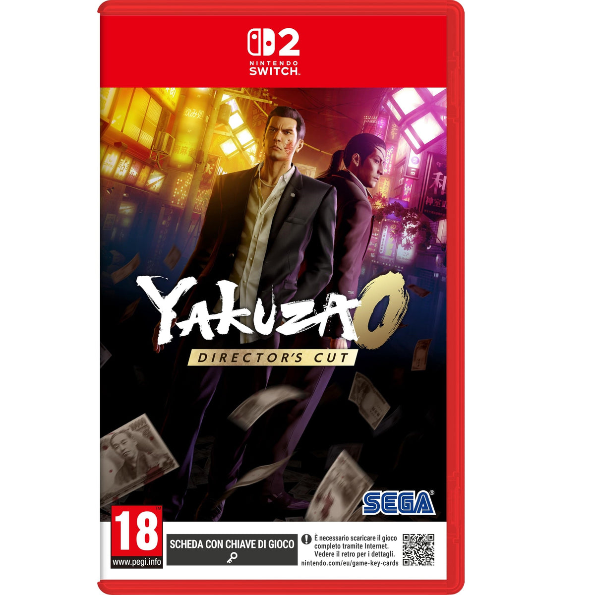 Yakuza 0 Director’s Cut - Nintendo Switch 2 Videogioco Ita Eu NS2