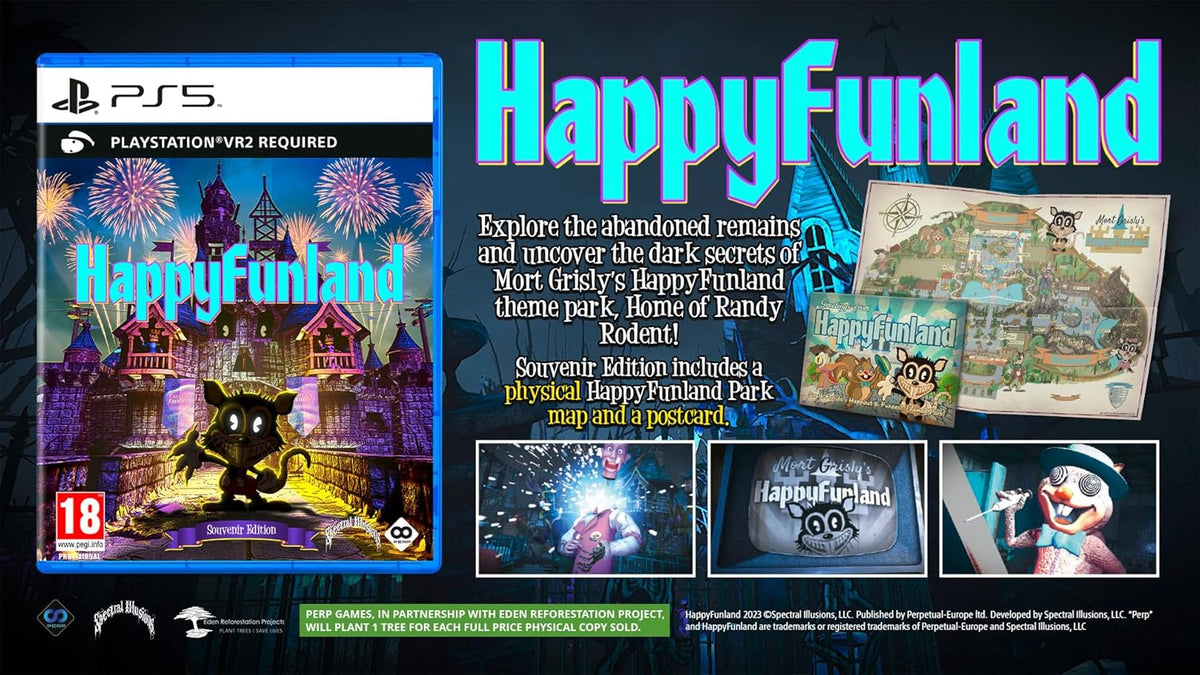 HappyFunland VR PS5 Game EU Italian Video Game Playstation 5 New Sealed