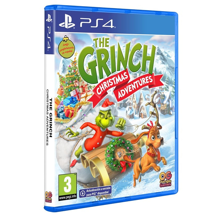 The Grinch: Christmas Adventures PS4 Video Game PlayStation 4 EU Italian New