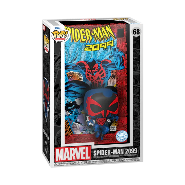 Funko Pop ! Comic Covers - Spiderman (68) Spiderman 2099 Vinyl Figure 9Cm