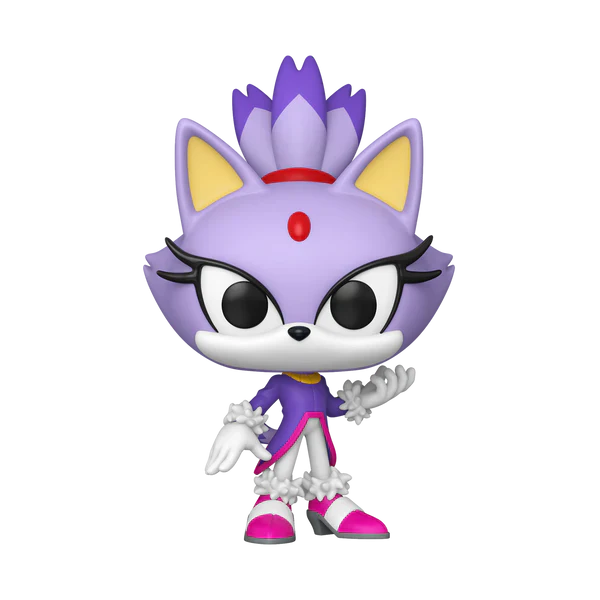 Funko Pop ! Games - Sonic (1116) Blaze Vinyl Figure 9cm Collezione Vinile Nuovo