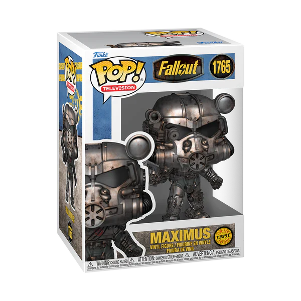 Funko Pop ! TV Fallout Maximus (Chase)- (1765) Vinyl Figure 9cm Collezione