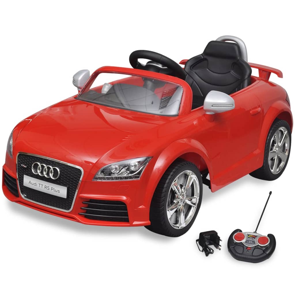 Audi TT RS Sit Car per bambini con telecomando rosso