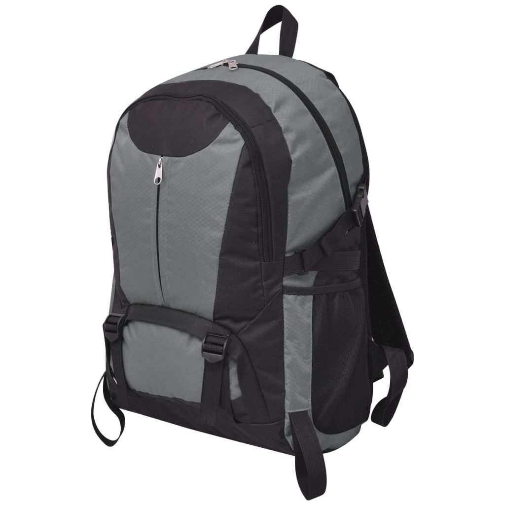 Zaino da trekking 40 L nero e grigio