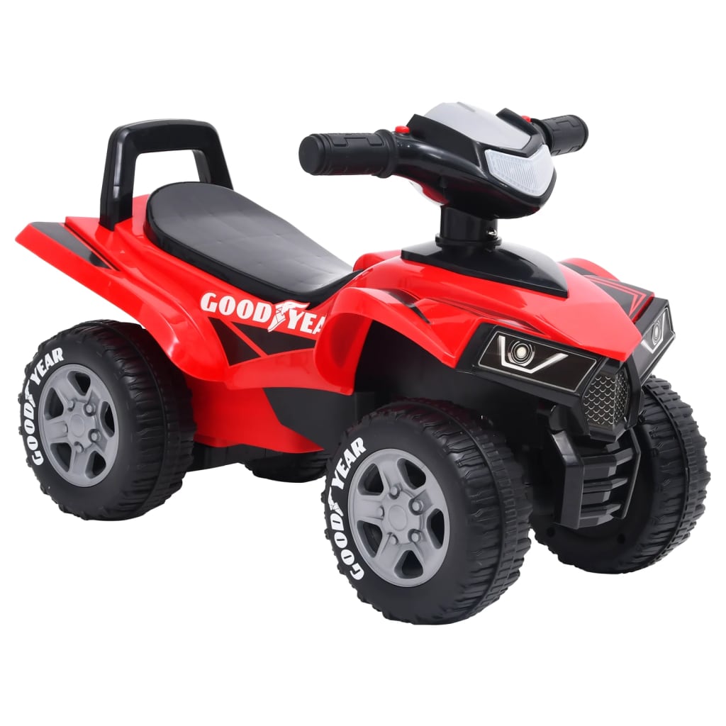 Quad cavalcabile per bambini Good Year Rosso