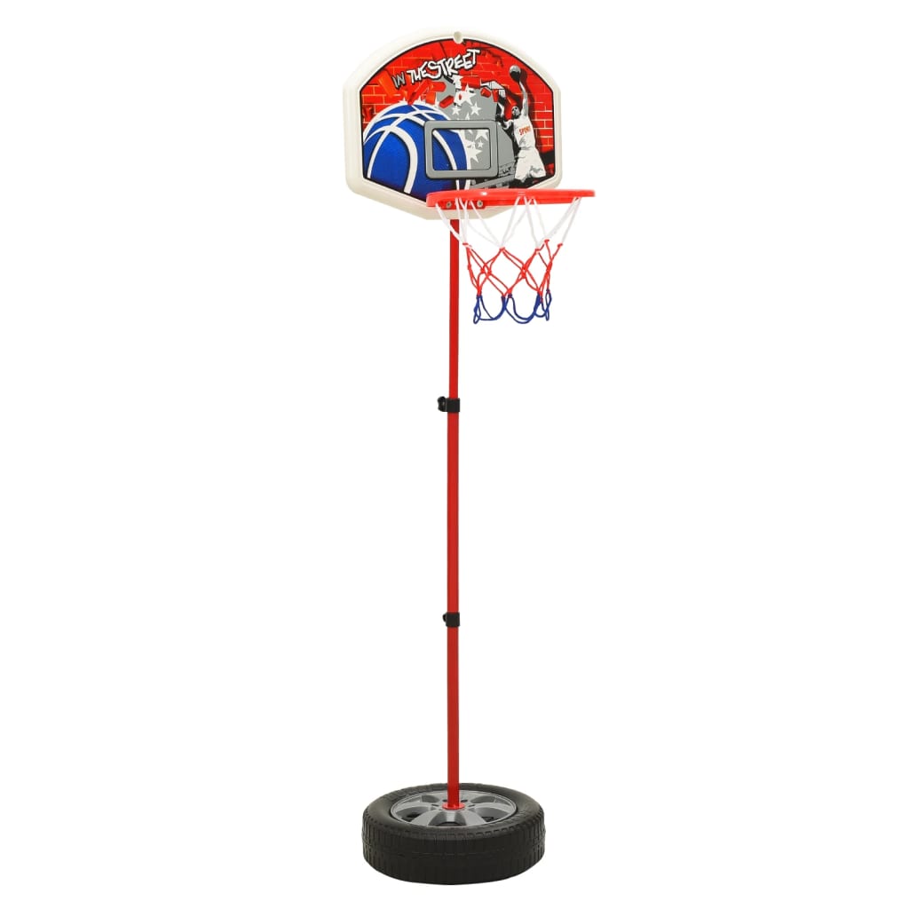 Set da basket per bambini regolabile 120 cm