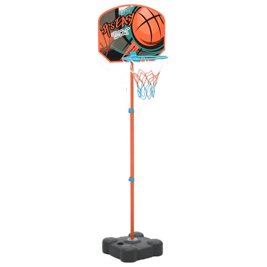 Set da basket portatile regolabile 109-141 cm