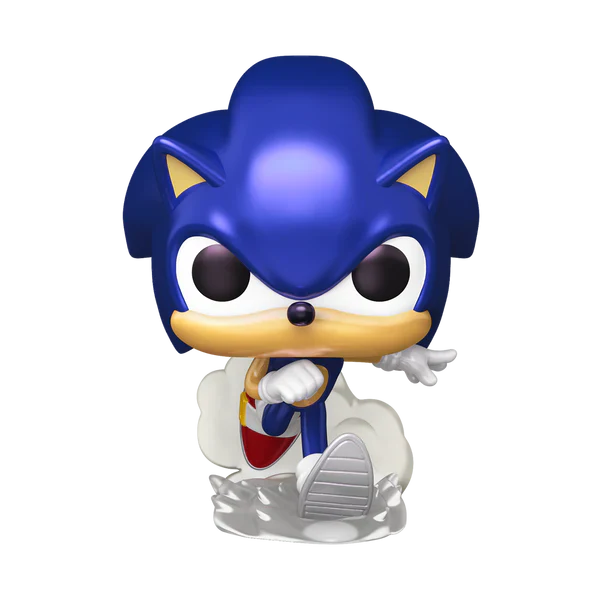Funko Pop ! Plus - Sonic (1114) Sonic (Pearlescent) Vinyl Figure 9cm Collezione