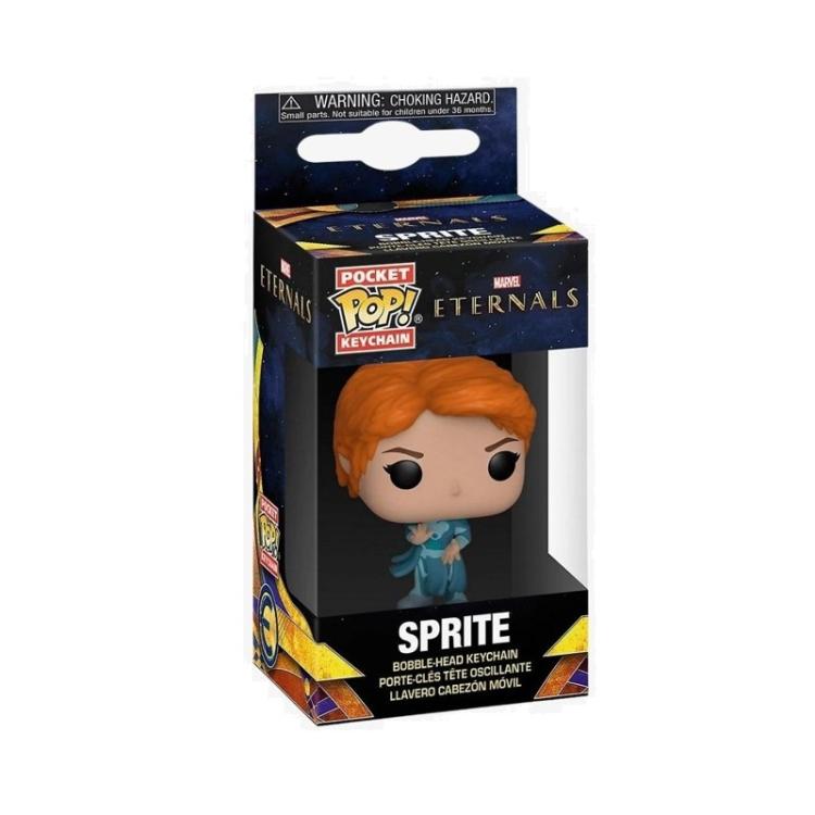 Funko Pop! Keychain Marvel - The Eternals (Sprite) Pocket Portachiavi Disney