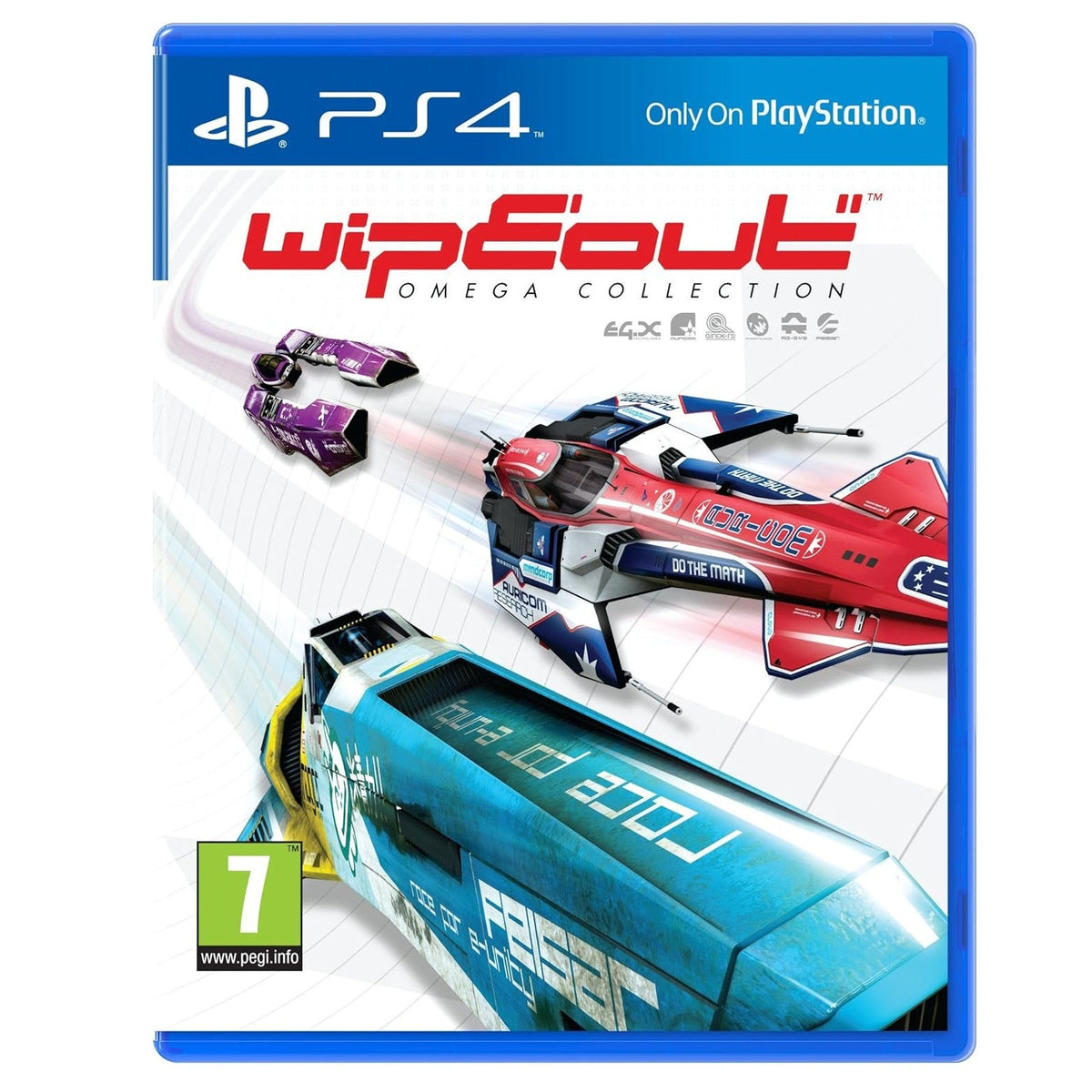 Wipeout Omega Collection PS4 Video Game Italian Playstation 4 Game VR Viewer