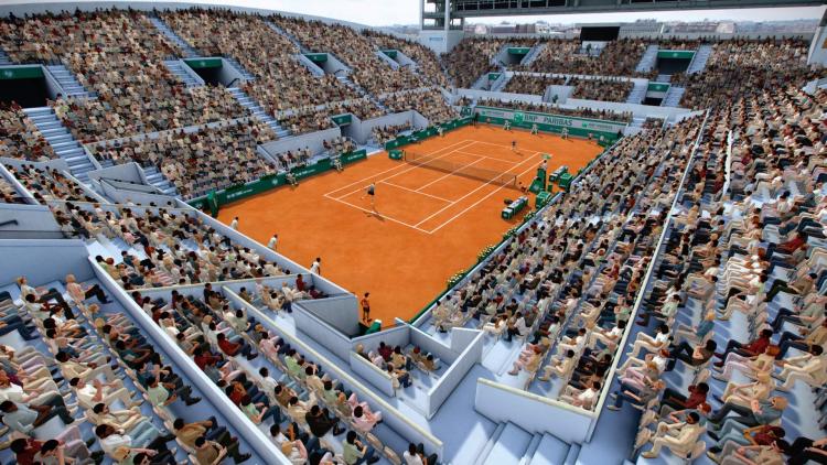 Tennis World Tour - Roland Garros Edition PS4 Italian Multilingual Game New