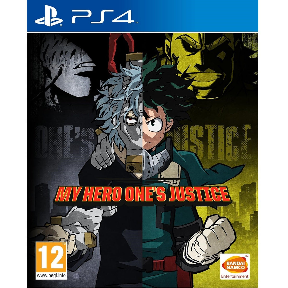 My Hero One'S Justice - PS4 Italian Game Manga Namco Bandai Video Game New