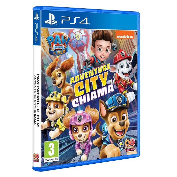 Paw Patrol Adventure City Calls Ps4 Video Game Playstation 4 Italian New