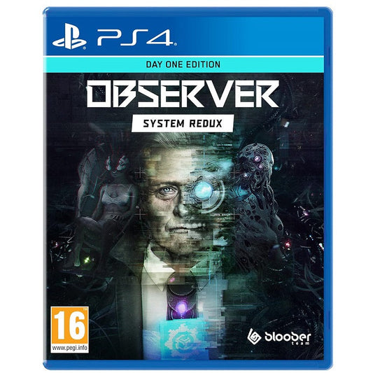 Observer: System Redux Day One Edition Ps4 Video Game Italian New Sealed