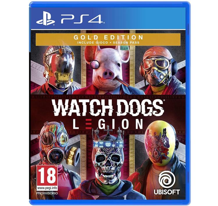 Watch Dogs Legion Gold Edition Ps4 Videogioco Italiano Play Station 4 Nuovo