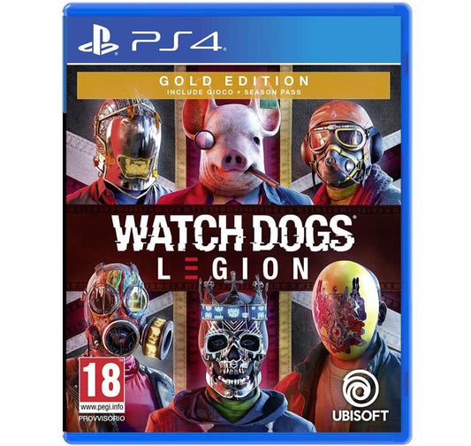 Watch Dogs Legion Gold Edition Ps4 Videogioco Italiano Play Station 4 Nuovo