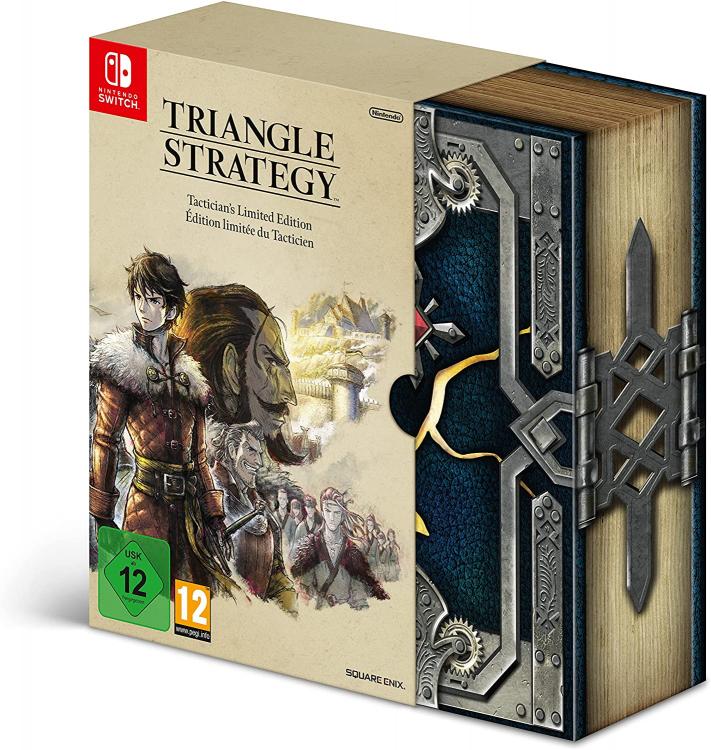 Triangle Strategy Tactician'S Limited Edition Nintendo Switch Italiano Pal Nuovo