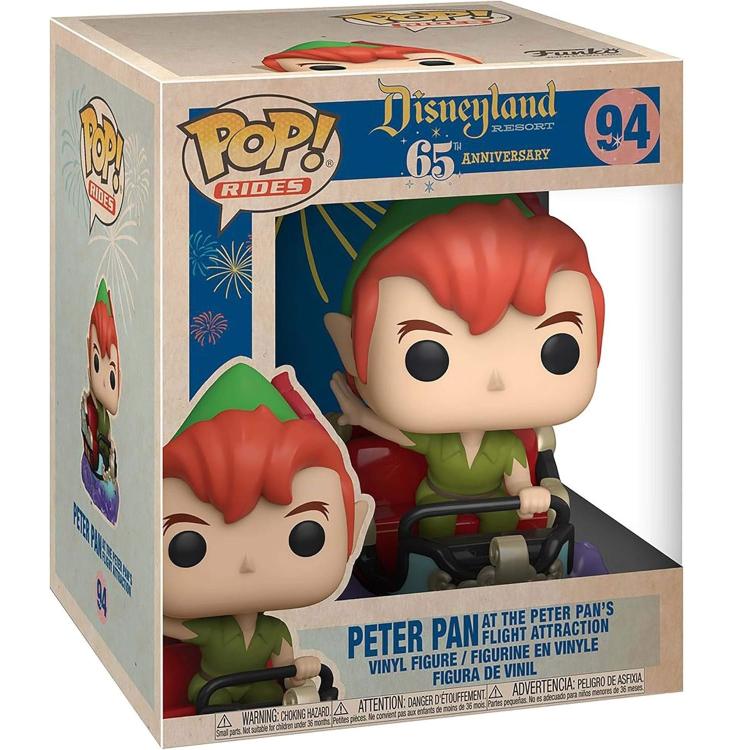 Funko Pop! Trains Disneyland 65Th (94) Peter Pan With Flight Car Vinyl Figure