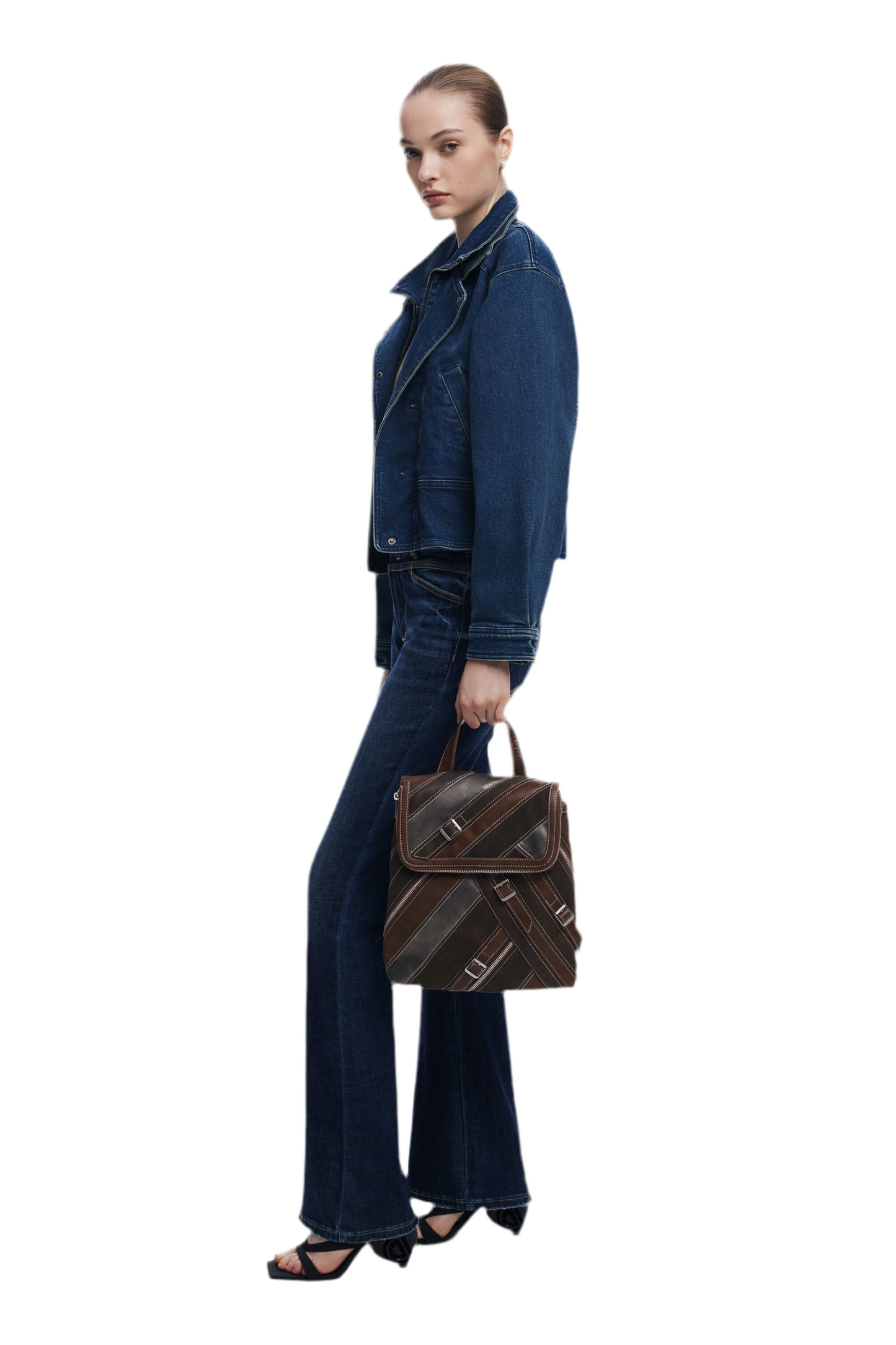 DESIGUAL Zaino Donna Marrone Fibonacci Hampton Mini