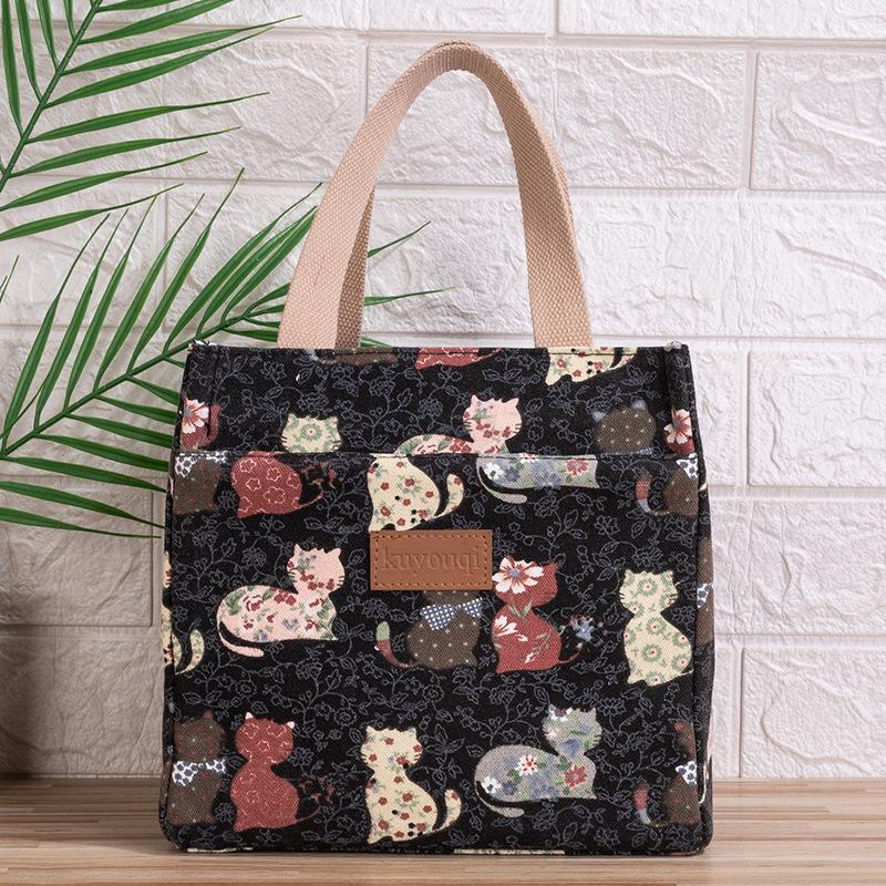 Borsa Termica in Alluminio Ispessimento Portatile Tela Isolante