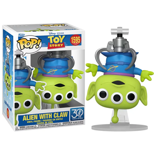 Funko Pop ! Disney Pixar - Toy Story - (1595) Alien With Claw Vinyl Figure 10cm Statuetta
