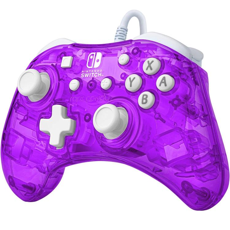 Pdp Mini Controller Nintendo Switch Wired Joystick Cavo Rock Candy Cosmo Berry