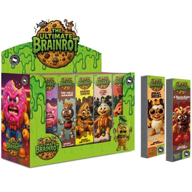 The Ultimate BRAINROT - Colors & Funky Stamps Pennerelli (DONUT DESTROYER) 3+ Giotto Fila Made in Italy Set Regalo Bambini Natale Pasqua