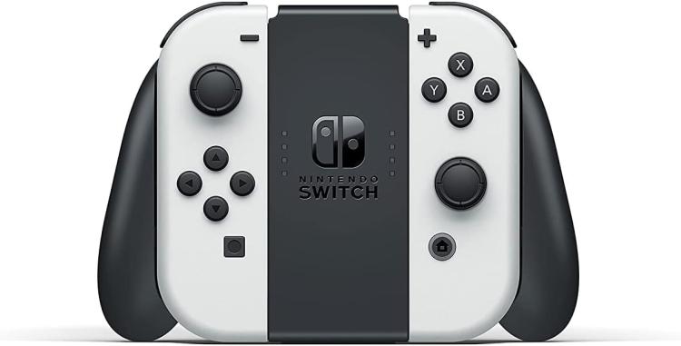 Nintendo Switch Oled White Console Bianca Edition Modello Ita 2 Anni Di Garanzia