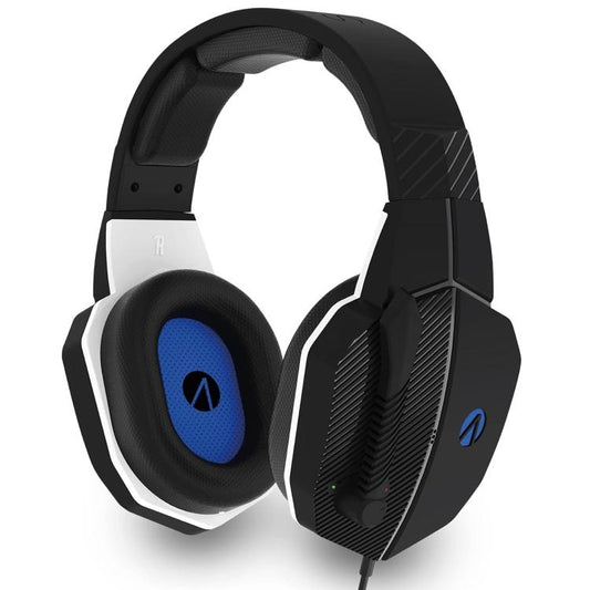 Stealth Phantom V Black Cuffie Gaming Headset Microfono Wired Per Ps5/Ps4 Xbox
