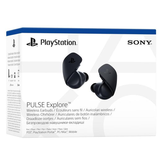 Sony Pulse Explore PS5 Wireless Earbuds Playstation 5 Headphones (Midnight Black)