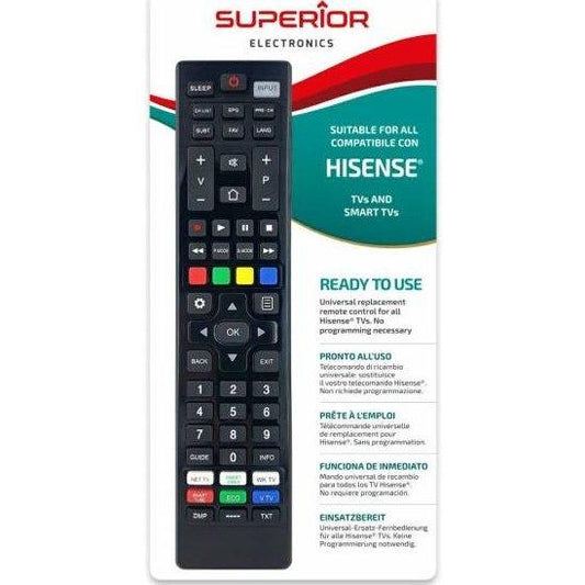 Superior Telecomando Universale Hisense funzioni Smart TV SM